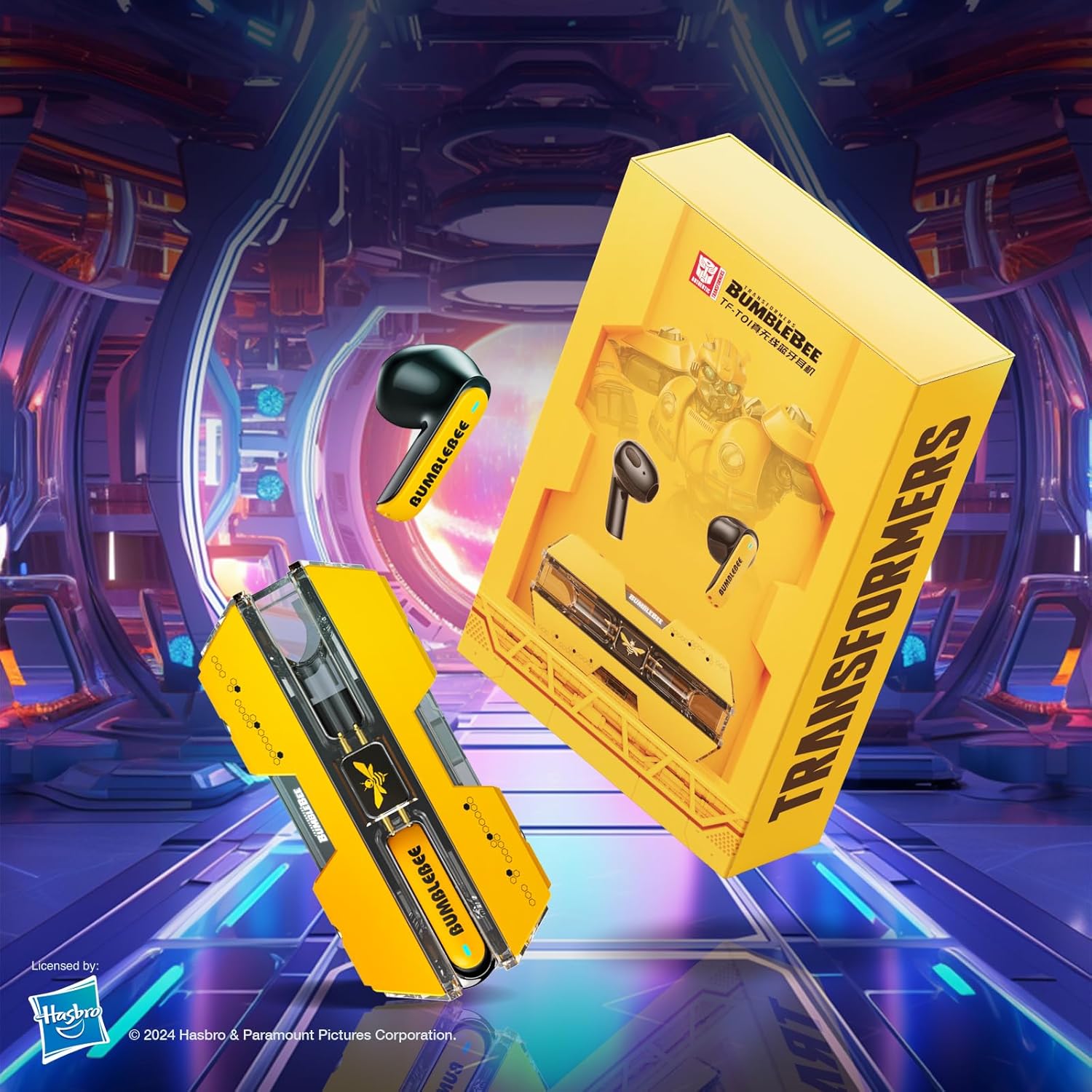 AUDIFONOS INALAMBRICOS TRANSFORMERS TF-T01 BUBLEBEE